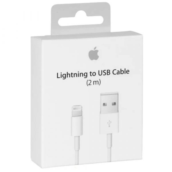 CABLE PARA IPHONE LIGHTNING USB MD819 1MT.