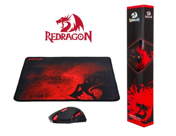 COMBO MOUSE+PAD REDRAGOM M601WL-BA