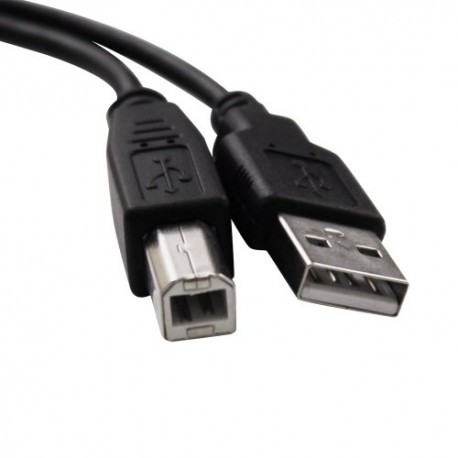 CABLE USB PARA IMPRESORA 1.8MTS MARCA XTECH XTC-307 USB 2.0 A-MALE TO B-MALE