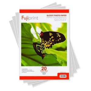 PAPEL FUJIPRINT GLOSSY 200GRS 20HOJAS A4