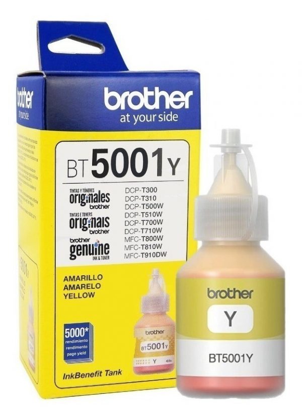 TINTA BROTHER BT5001Y YELLOW 41,8ML