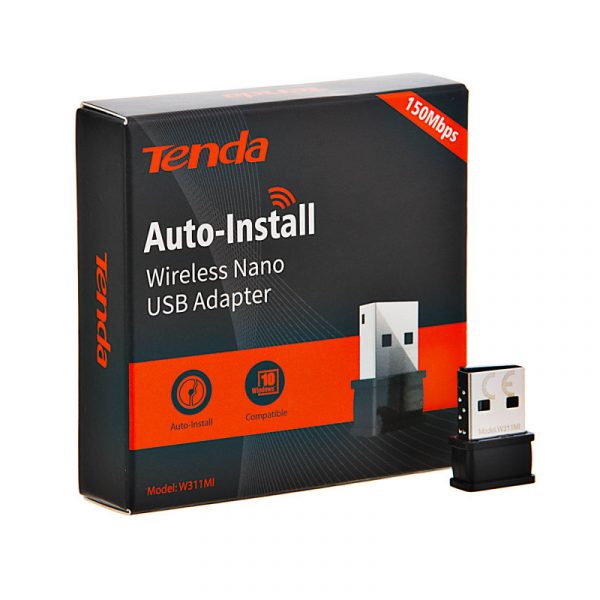 ADAPTADOR USB TENDA WIRELESS NANO USB W311MI